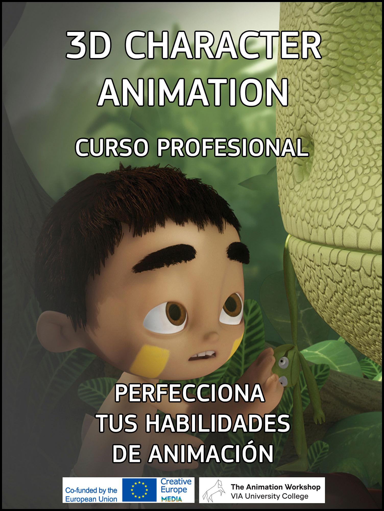 3D Character Animation Imagen Interior Con bordes opt