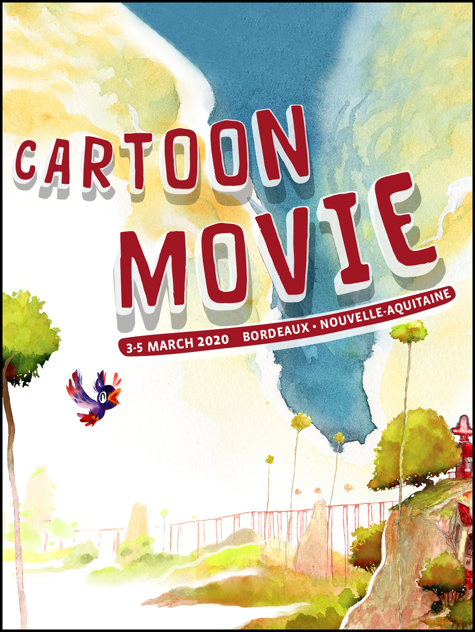 Cartoon Movie Interior Con Bordes