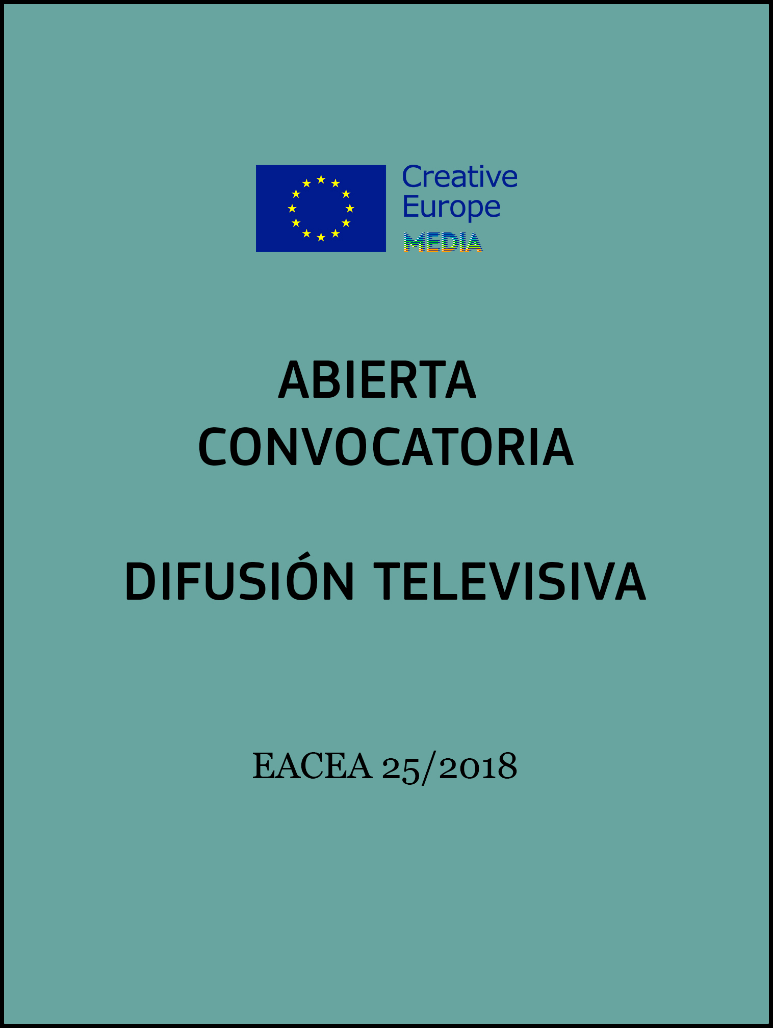 Difusion televisiva apertura interior EACEA 25 2018