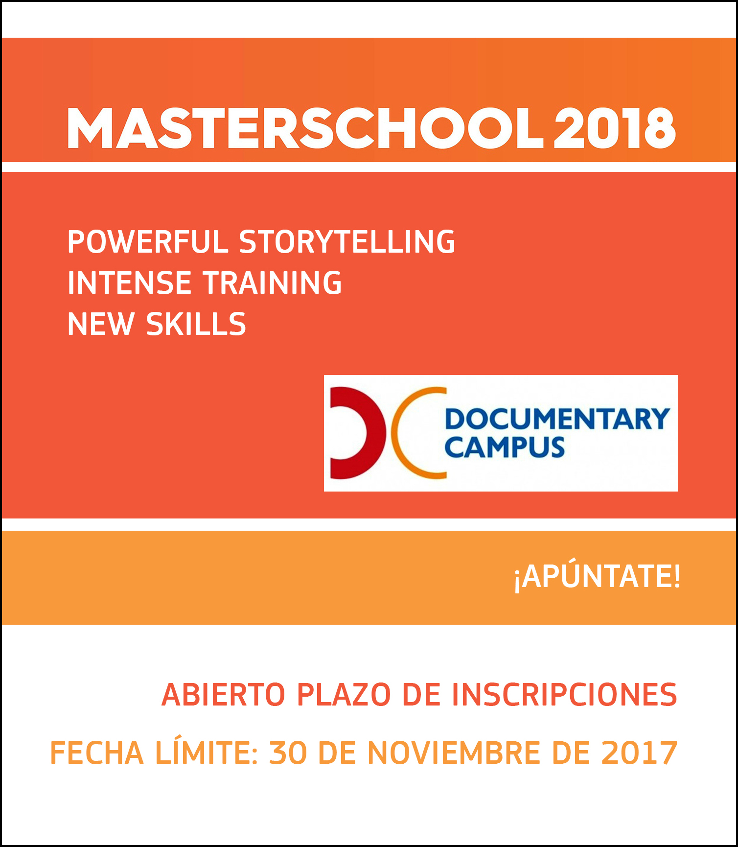 MasterschoolDocumentaryCampus2018Interior