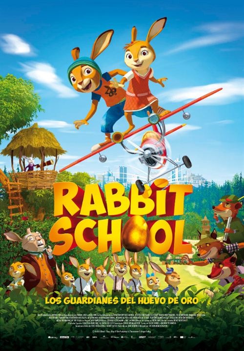 RabbitSchoolPosterMini
