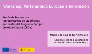 PARTENARIADOS EUROPEOS: Taller sobre su fomento y creación