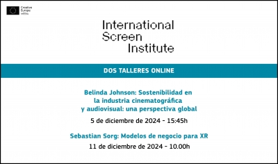 INTERNATIONAL SCREEN INSTITUTE: Dos talleres online en diciembre