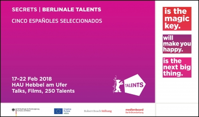 BERLINALE TALENTS: Cinco cineastas españoles entre los participantes