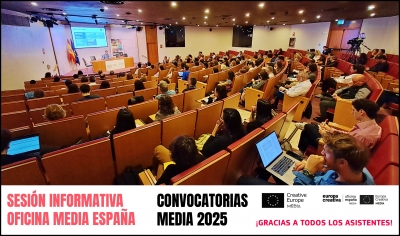 CONVOCATORIAS MEDIA 2025: Vídeo de la sesión informativa de Oficina MEDIA España en Madrid
