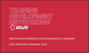 EAVE PRODUCERS WORKSHOP: Profesionales seleccionadas de empresas de nuestro país