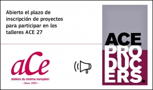 ACE PRODUCERS: ABIERTO PLAZO DE INSCRIPCIÓN PARA SUS TALLERES ACE 27