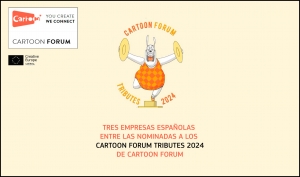 CARTOON FORUM TRIBUTES 2024: Tres empresas españolas entre las nominadas