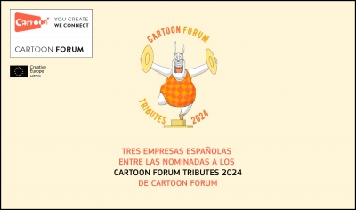 CARTOON FORUM TRIBUTES 2024: Tres empresas españolas entre las nominadas