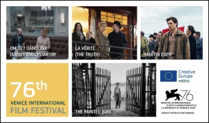 FESTIVAL DE VENECIA: Películas apoyadas por MEDIA en su 76º edición