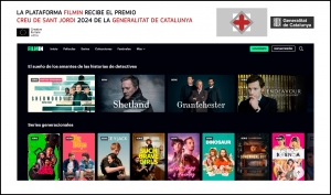 FILMIN: La plataforma con apoyo de Europa Creativa MEDIA recibirá el premio Creu de Sant Jordi 2024