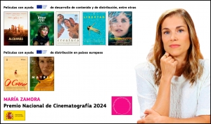 PREMIO NACIONAL DE CINEMATOGRAFÍA 2024: María Zamora
