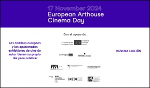 EUROPEAN ARTHOUSE CINEMA DAY 2024: Confirmada su fecha de celebración