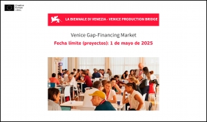 VENICE GAP-FINANCING MARKET 2025: Abierta la convocatoria