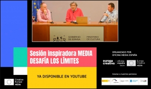 SESIÓN INSPIRADORA MEDIA: Vídeo del evento Desafía los límites en nuestro canal de YouTube
