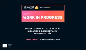 LES ARCS WORK IN PROGRESS 2024: Presenta tu proyecto