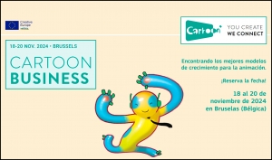 CARTOON BUSINESS 2024: Seminario de primer nivel centrado en nuevos modelos de negocio y de financiación dentro del sector de la animación