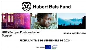 HBF+EUROPE: Abierta la convocatoria de su esquema Post-Production Support