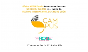 FESTIVAL INTERNACIONAL DE CINE DE GIJÓN 2024: Oficina MEDIA España impartirá una charla en Semilleru Campus