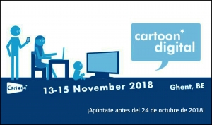 CARTOON DIGITAL: Apúntate a su nueva edición en Gante