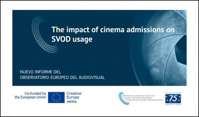OBSERVATORIO EUROPEO DEL AUDIOVISUAL: Consulta su nuevo informe &#039;El impacto de las entradas de cine en el uso del SVoD&#039;