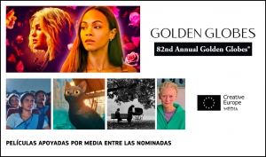 GLOBOS DE ORO 2025: Largometrajes apoyados por MEDIA entre los nominados