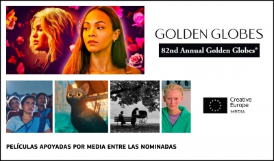 GLOBOS DE ORO 2025: Largometrajes apoyados por MEDIA entre los nominados