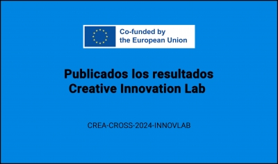 RESULTADOS: Convocatoria Creative Innovation Lab (CREA-CROSS-2024-INNOVLAB)