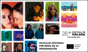 FESTIVAL DE MÁLAGA 2025: El talento audiovisual con apoyo MEDIA brilla en esta edición
