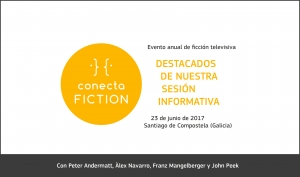 CONECTA FICTION: Destacados de nuestra sesión informativa