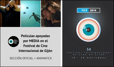 FESTIVAL INTERNACIONAL DE CINE DE GIJÓN 2016: Películas apoyadas por MEDIA