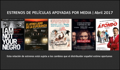 Estrenos Abril 2017 MEDIA