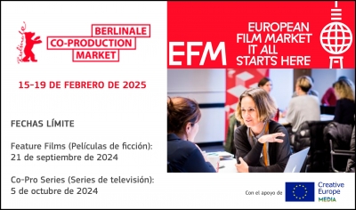 BERLINALE CO-PRODUCTION MARKET 2025: Próximas convocatorias para proyectos de largometraje de ficción y de serie de televisión