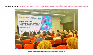 DEV: Libro Blanco del Desarrollo Español de Videojuegos 2023