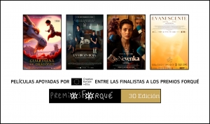 PREMIOS FORQUÉ: Películas con ayudas de MEDIA entre las finalistas de su 30ª edición