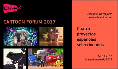 CARTOON FORUM: Cuatro proyectos españoles seleccionados