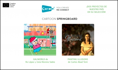 CARTOON: Dos proyectos españoles en la selección de Cartoon Springboard 2024 en Madrid