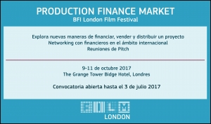 PRODUCTION FINANCE MARKET: Evento para encontrar financiación