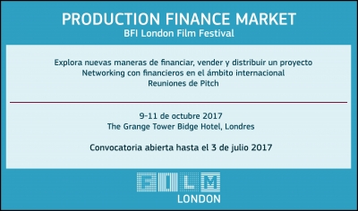 PRODUCTION FINANCE MARKET: Evento para encontrar financiación