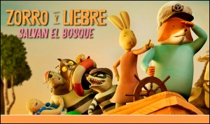 ZORRO Y LIEBRE SALVAN EL BOSQUE