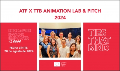 EAVE: Abierta la convocatoria de ATF X TTB Animation Lab &amp; Pitch 2024 de Ties That Bind