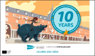 CARTOON: Décimo aniversario de Cartoon Springboard en vídeo