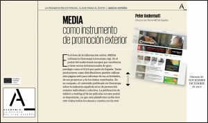 REVISTA ACADEMIA: MEDIA como instrumento de promoción exterior