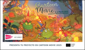 CARTOON: Presenta tu proyecto de largometraje de animación a Cartoon Movie 2025