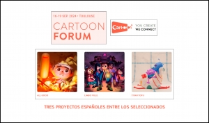 CARTOON: Tres proyectos españoles entre los seleccionados en Cartoon Forum 2024
